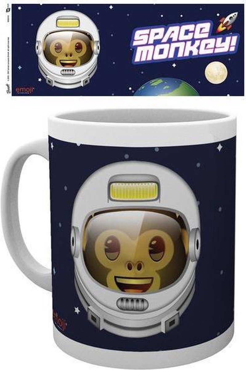 Emoji Space Monkey