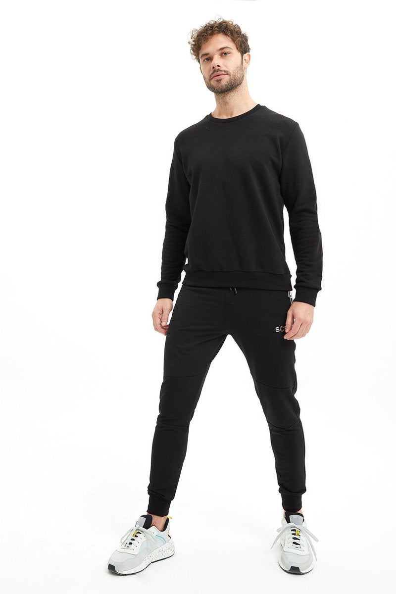 SCR. Tedo Sweater met ritsen aan beide mouwen