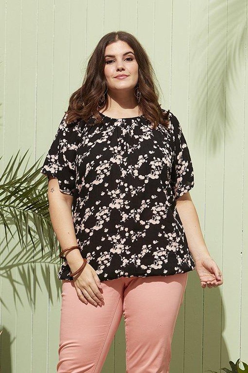 Blouse Juel Zhenzi bloem print