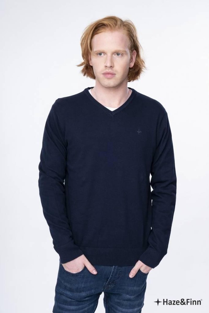 Knit V Me 0200 Dark Navy