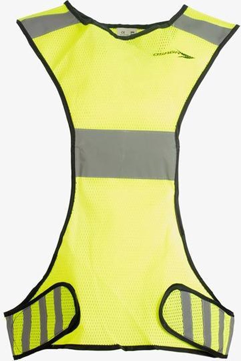 Osaga reflecterend hardloophesje - Geel - Maat L