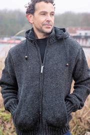 Pure Wool herenvest FPJKT-15 Antraciet XXL