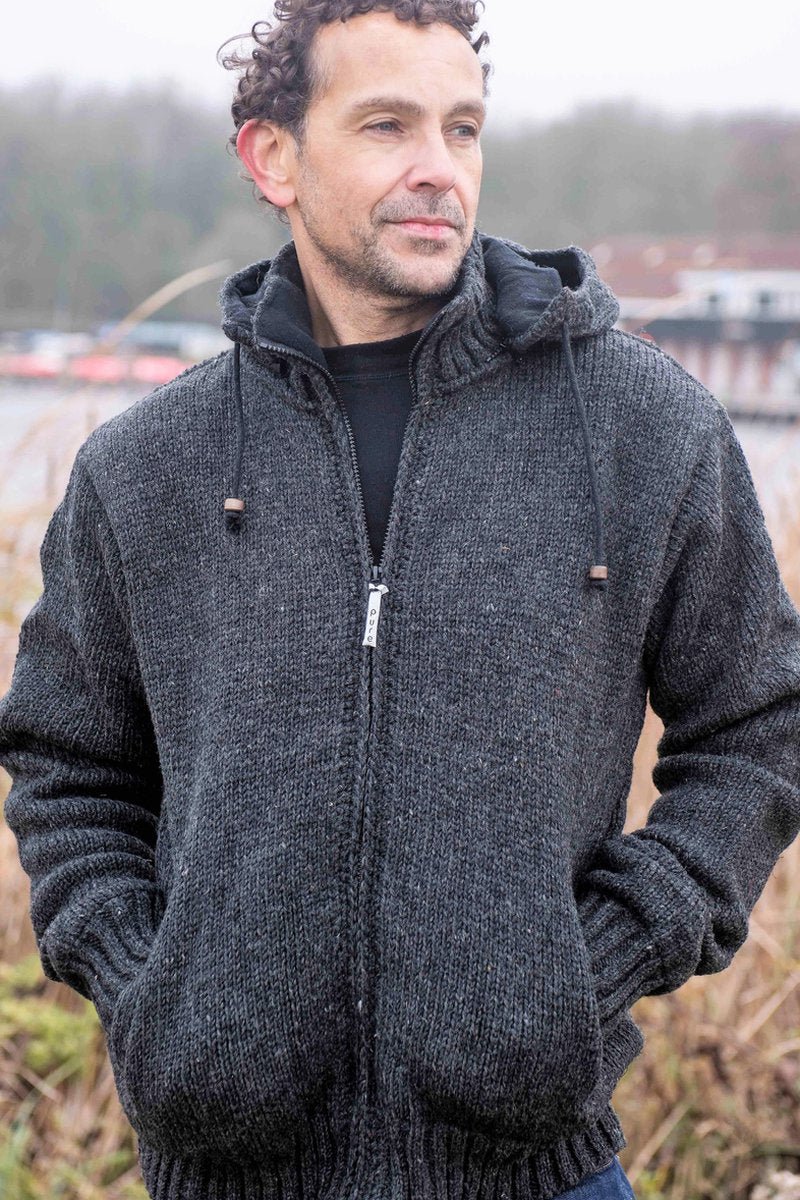 Pure Wool herenvest FPJKT-15 Antraciet XXL