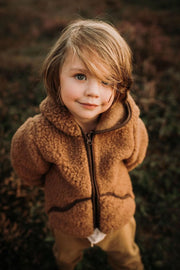 Alwero "Jas Vestje Mody 100% wol" Camello - 116-122