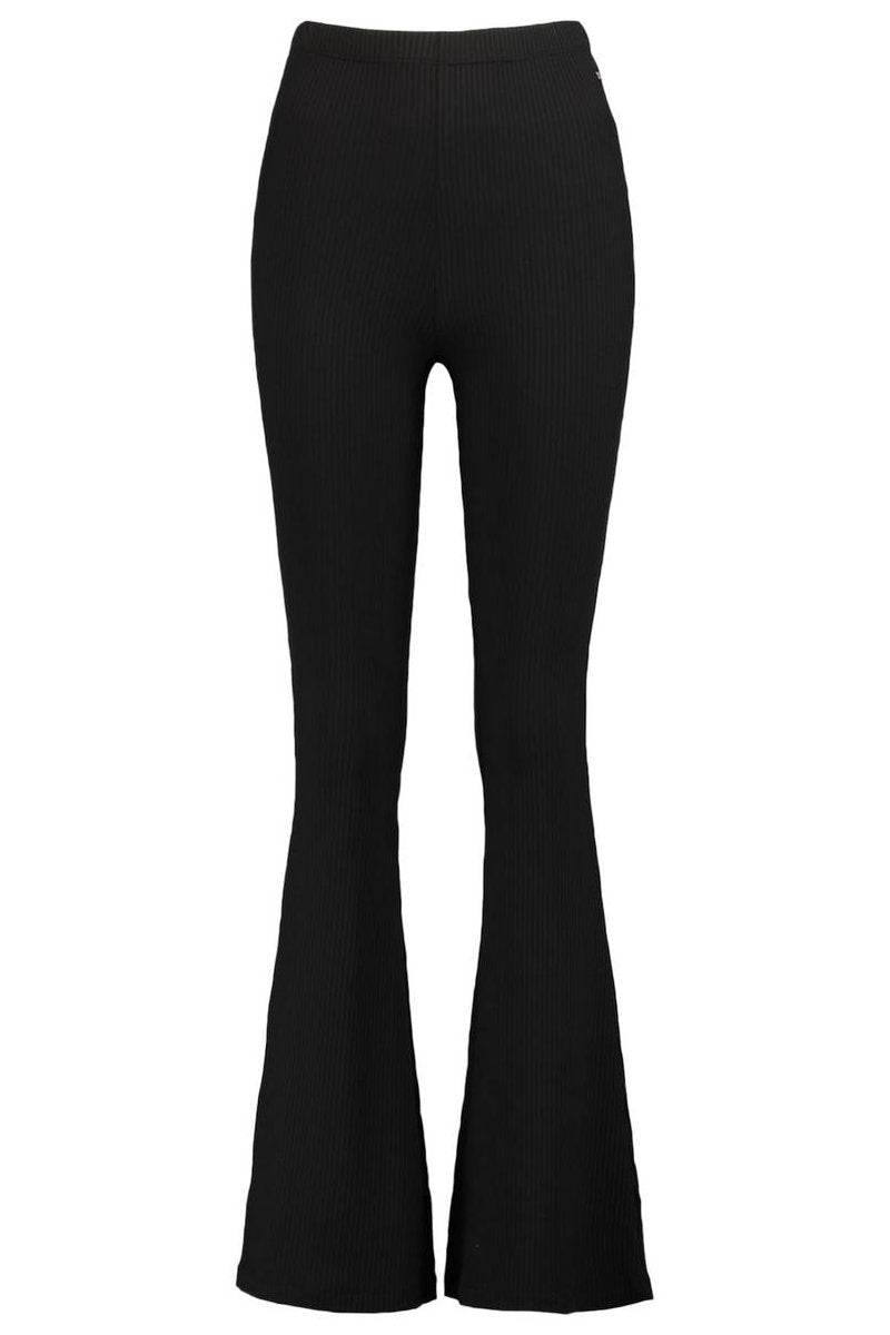 America Today Dames Flared pants - Lori - Zwart - Maat: M