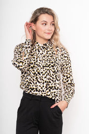 ICHI Blouse Off-White/Panter