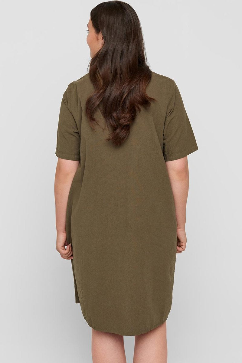 Zizzi jurk JEASY grote knopen