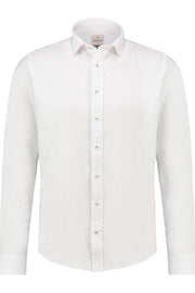 Shirt Linen Ma13 0107 White