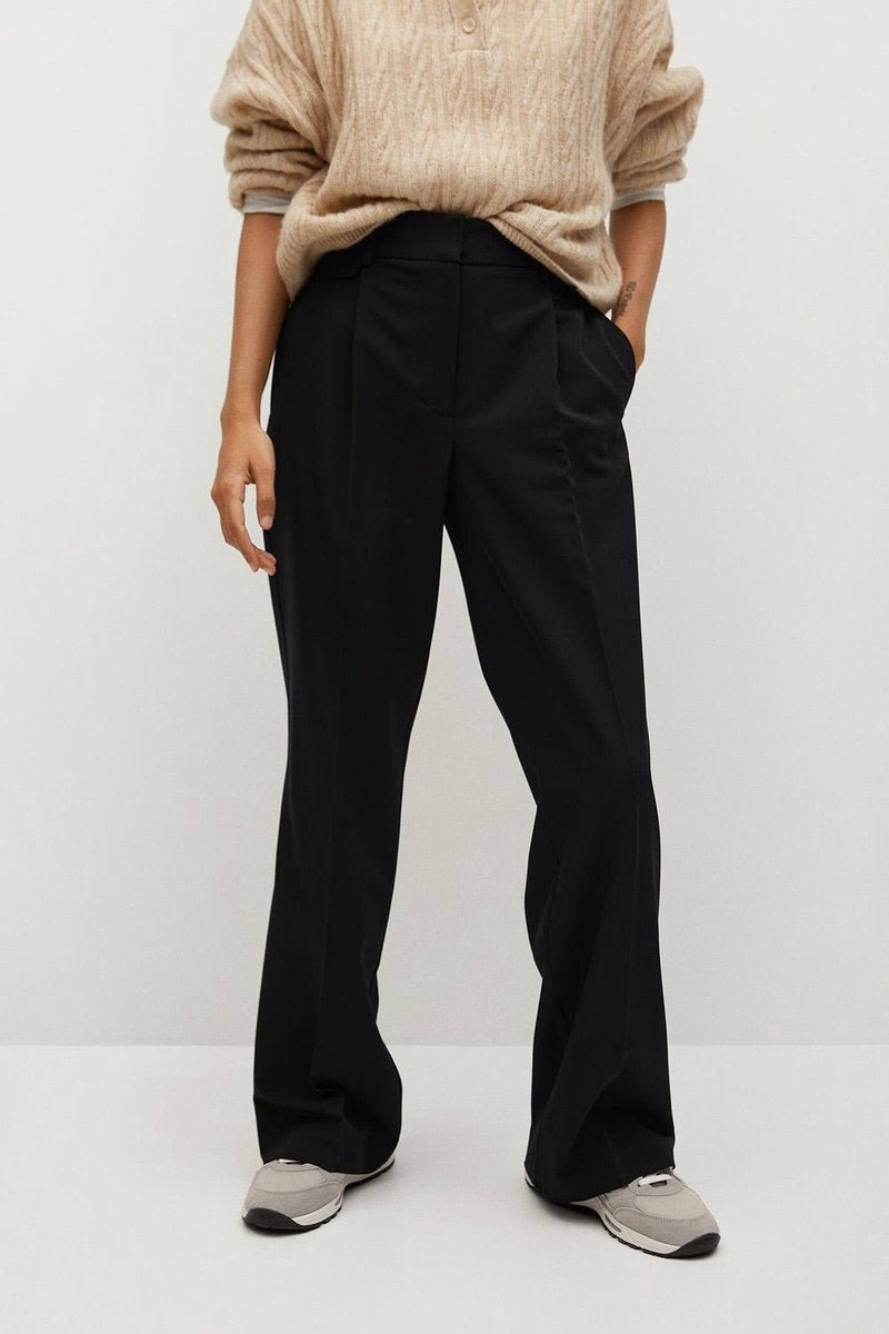 Broek Met Bandplooidetail 87010559 99