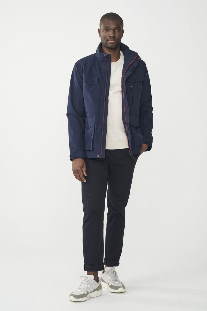 Tenson Johan Outdoorjas Heren Donkerblauw