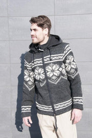 Pure Wool herenjas WJK-1305 antraciet  M