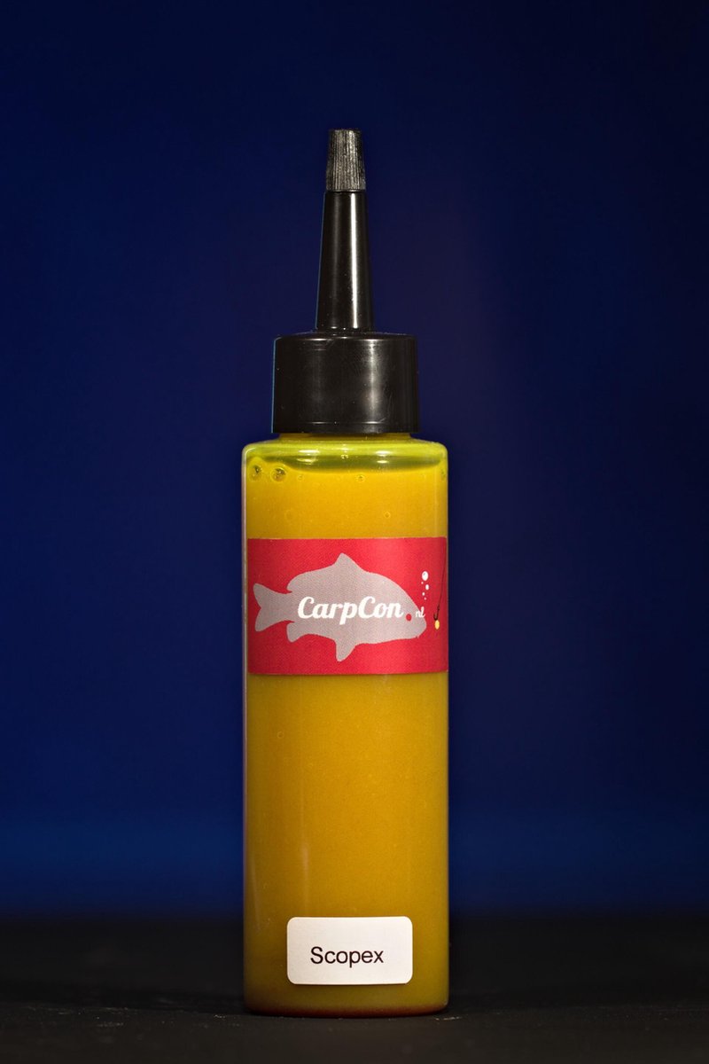 Bait Smoke 'Scopex' - Geel - 100ml - Yellow Goo - Haakaas Soaken