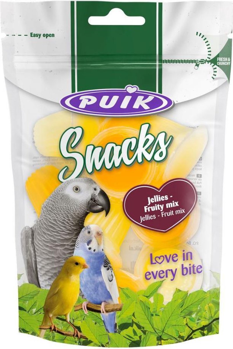 Puik Snacks Jellies Fruit Mix 10 stuks