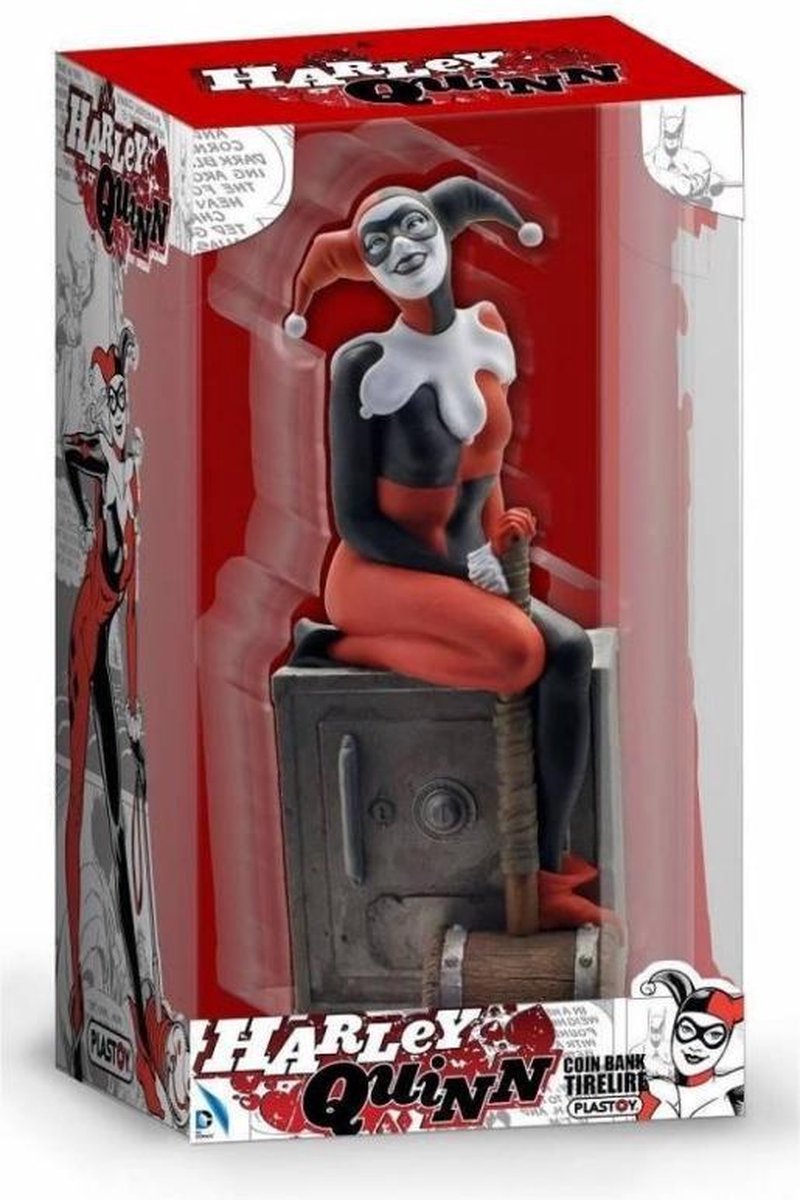 DC COMICS - Tirelire - Harley Quinn on Safe Money Box - 27cm