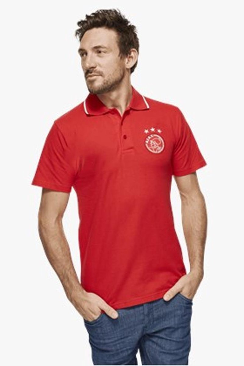Ajax Polo Rood - Maat 116/122