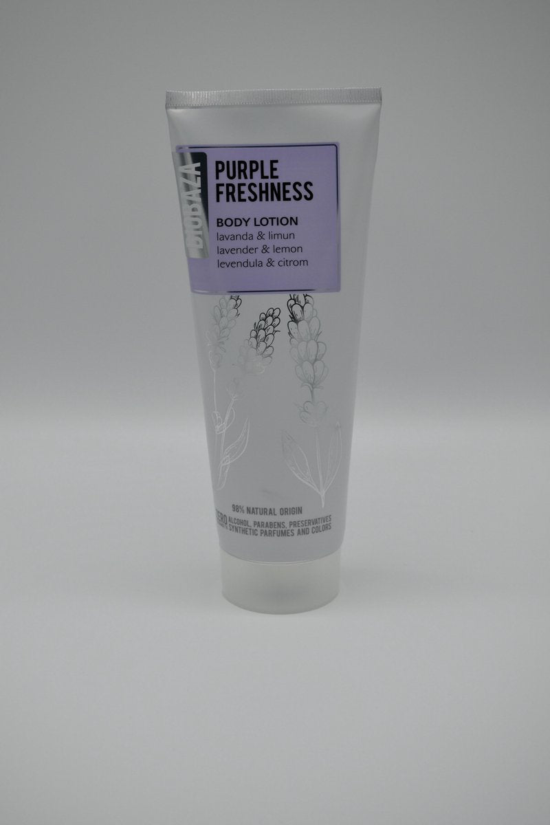 Bodylotion paarse frisheid 98% natuurlijke oorsprong