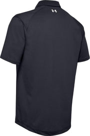 UA Iso-Chill Polo- Zwart - Heren maat: L    heren > golf kleding > polo
