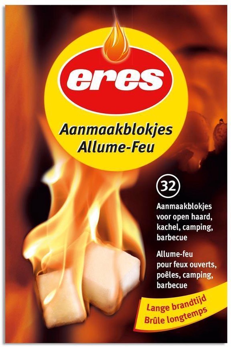 Eres Haardhout Klassiek aanmaakblokje - 32 stuks