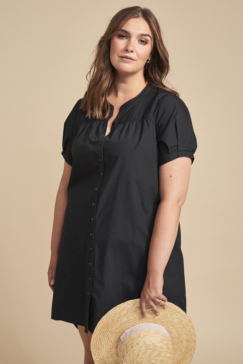 Adia jurk blouse look voor korter