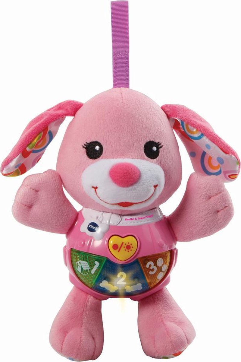 VTech Knuffel & Speel Puppy Roze Educatief