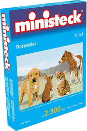 Ministeck 4-in-1 Jonge Dieren