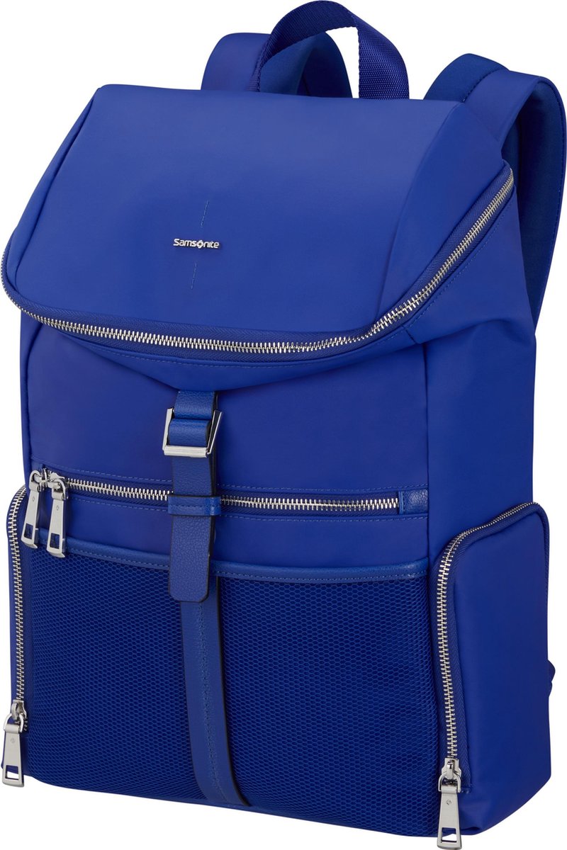 "Samsonite Laptoprugzak - Activ-Eight Top Open. Backpack 14.1"" Vivid Blue"