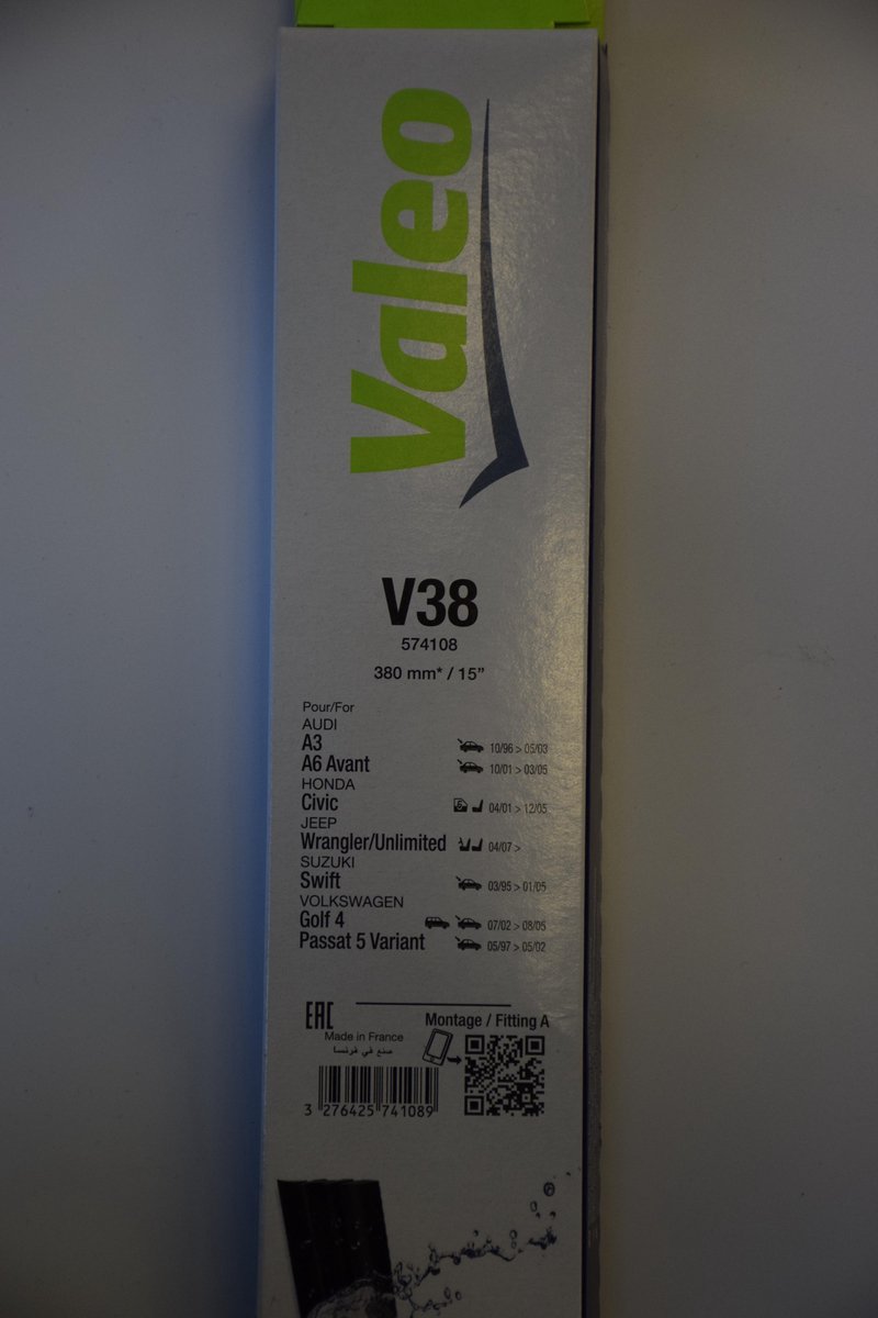 Silencio V38 380mm 15-inch Universal Wiper Blade (1 Blade)