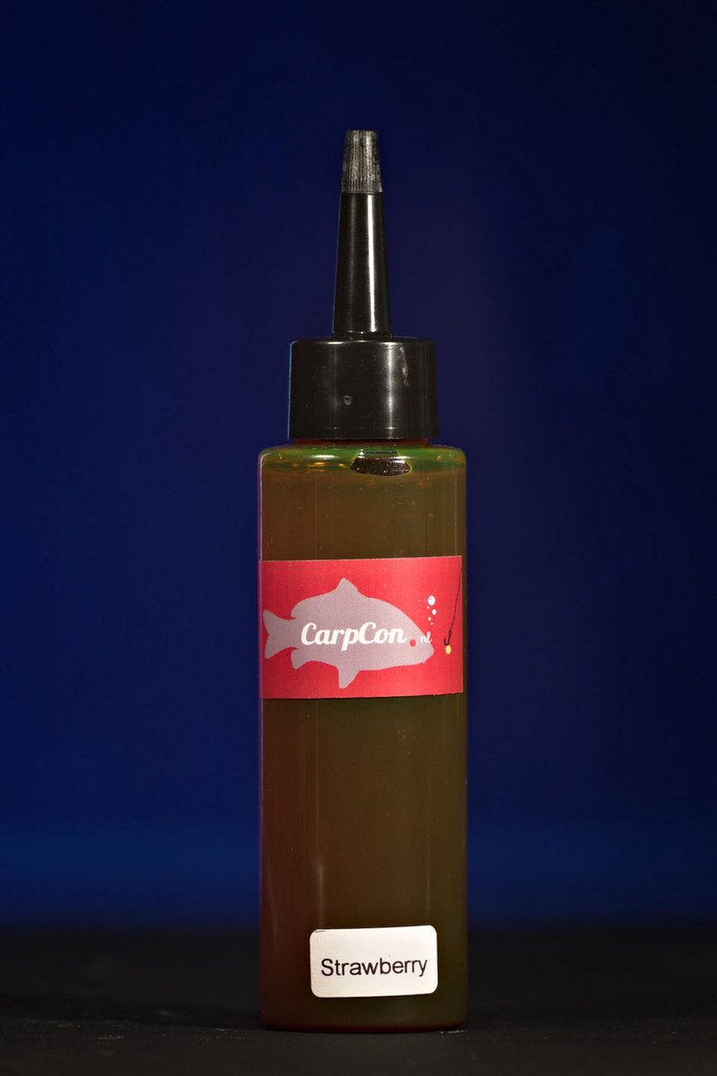 Bait Smoke 'Strawberry' - Rood - 100ml - Aardbei Goo - Haakaas Soaken