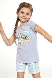 Cornette Katoenen Pyama Meisjes | Korte Mouw Korte Broek | Pyjama Meisjes | Shortama Meisjes | Relax 787/71 122/128