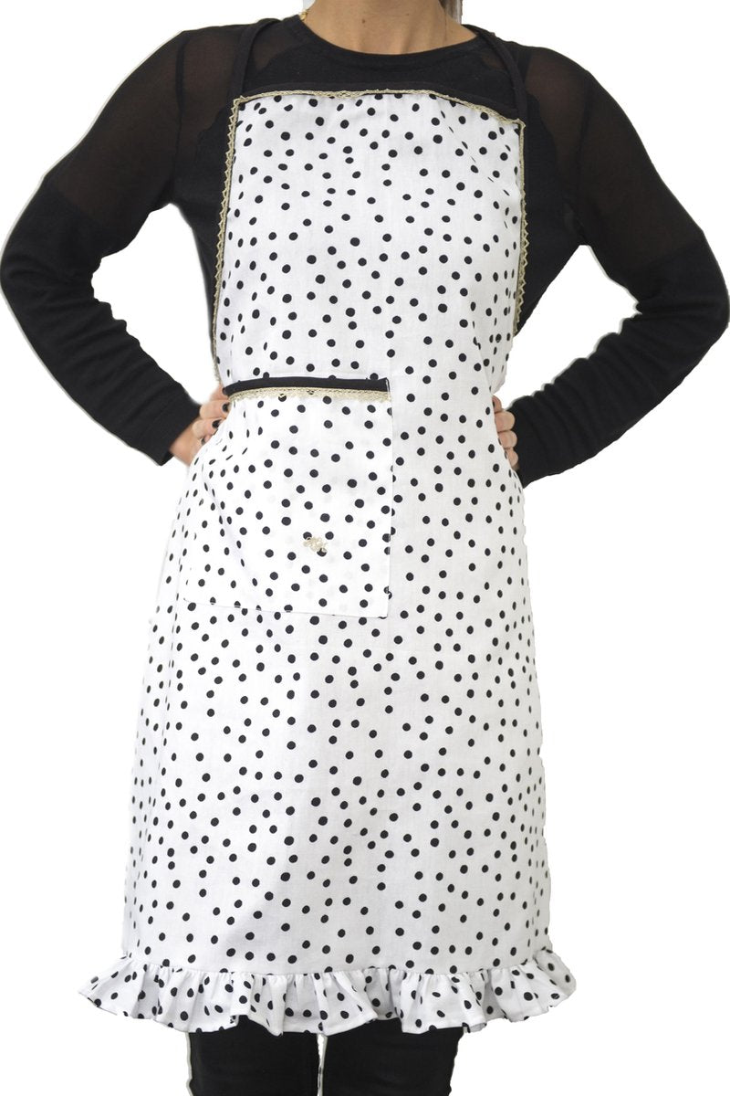 Melli Mello - Keukenschort - Nora Dots -Schort - Stippen