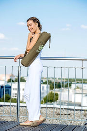 Yogatas yogibag basic art collection - katoen ganesha brown Sporttas YOGISTAR