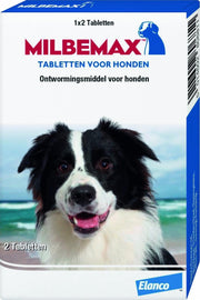 Elanco Milbemax Voor Grote Honden - Anti wormenmiddel - 2 tab 10-50kg