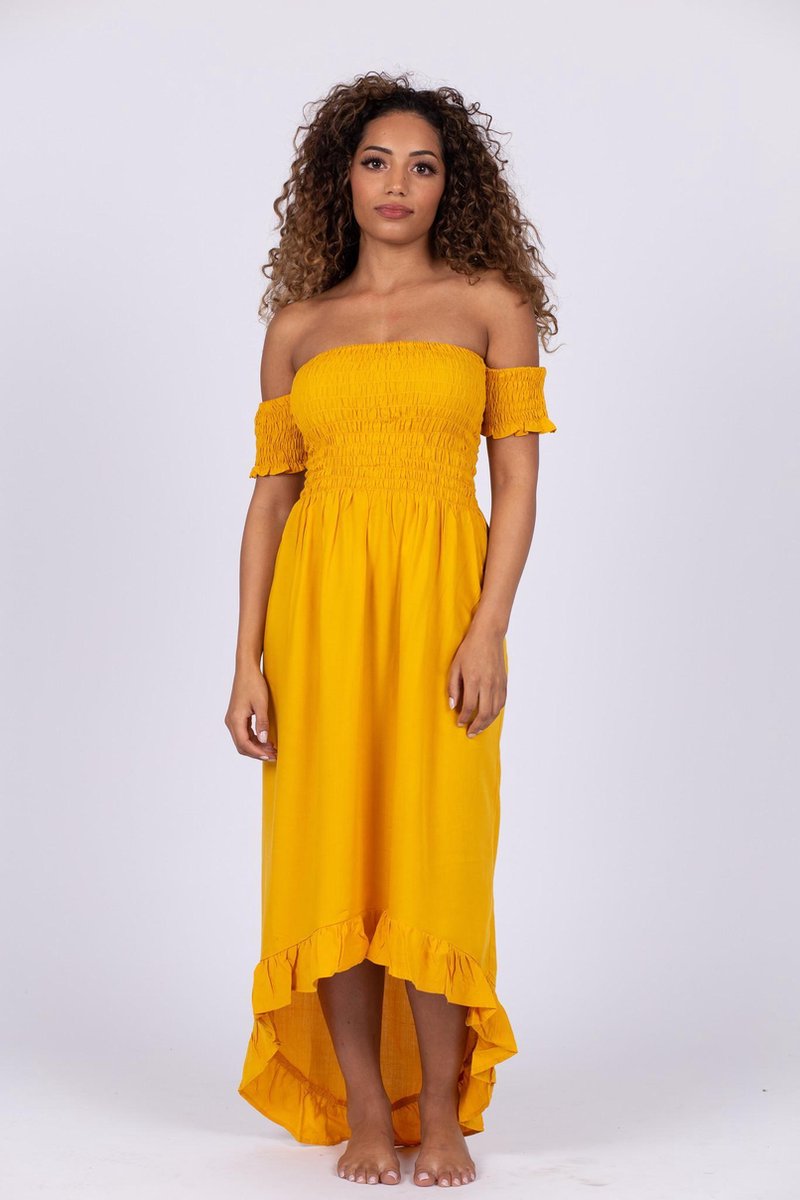 Maxi Dress geel