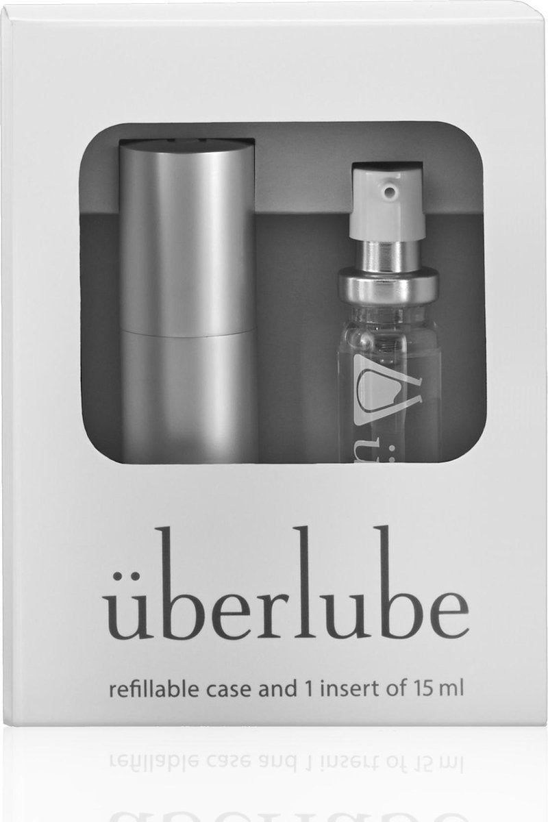Uberlube Glijmiddel Siliconen Hervulbare meeneem verpakking - 15 ml