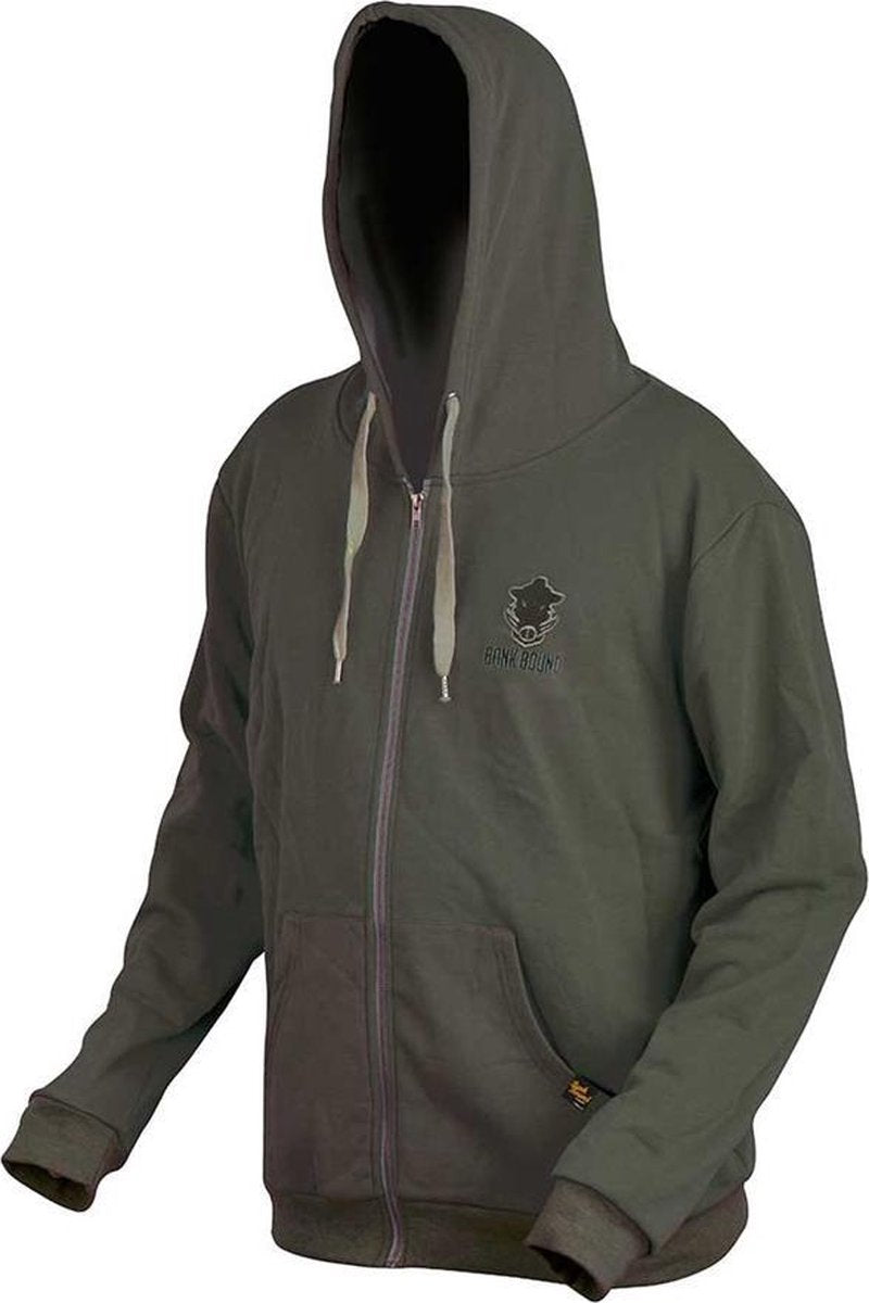 Prologic Bank Bound Zip Hoodie - Maat XXL - Groen