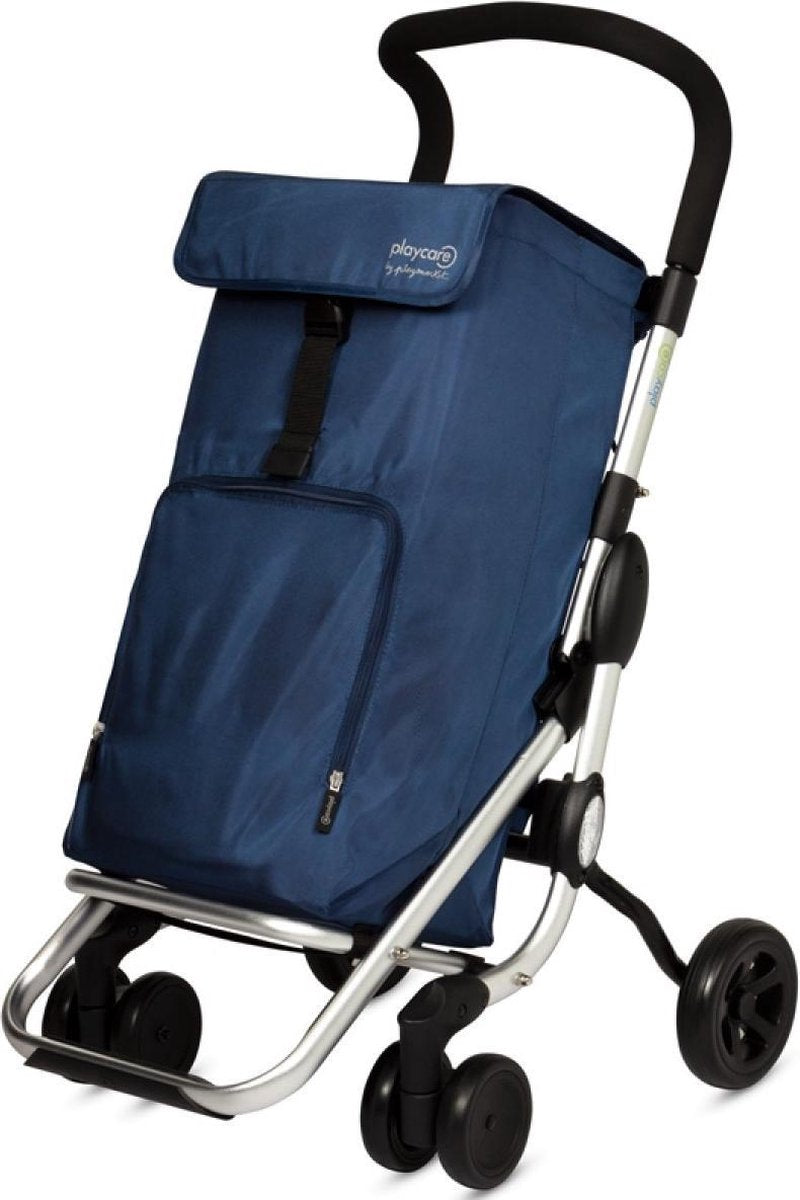 Boodschappenwagen Playcare trolley blauw