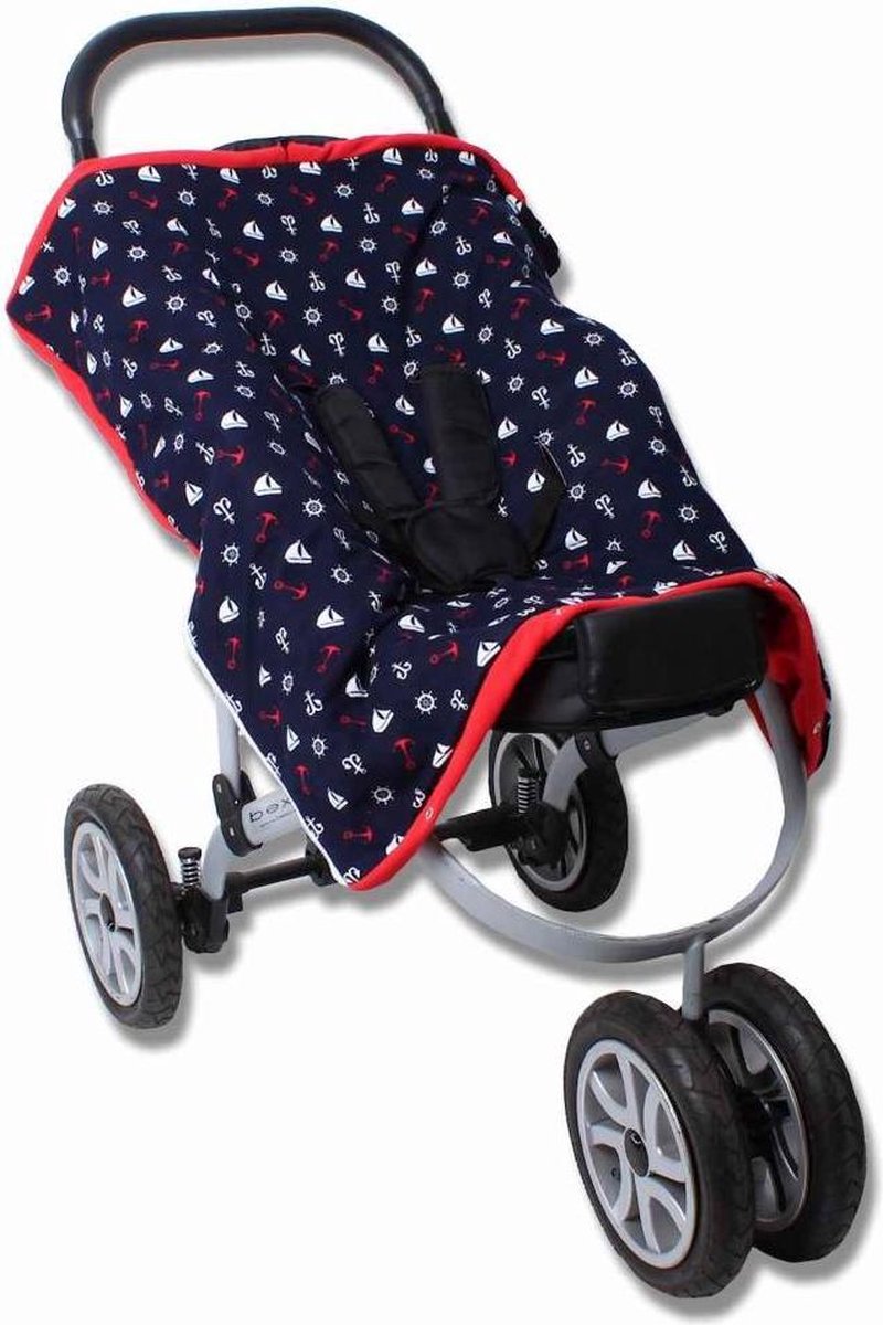 Hobea - Voetenzak - rood/navy