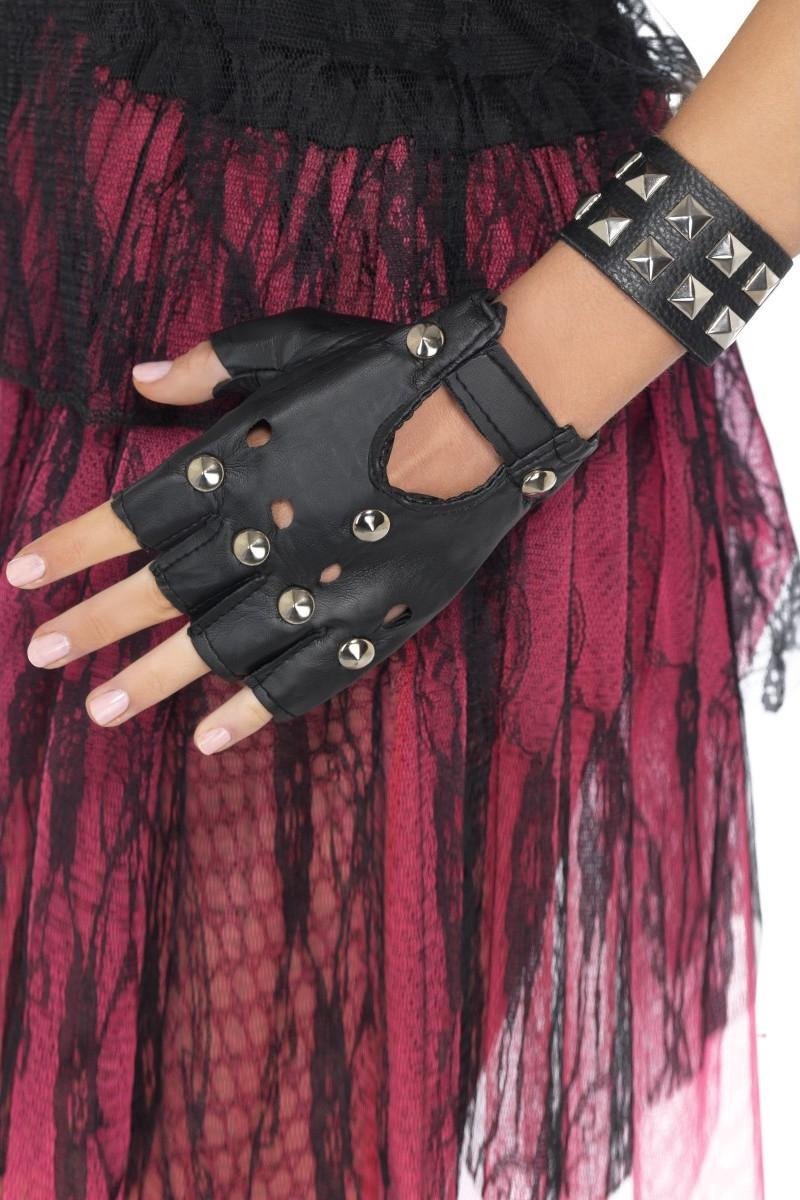 ESPA - Nepleren punk armband voor volwassenen - Large - Accessoires > Sieraden