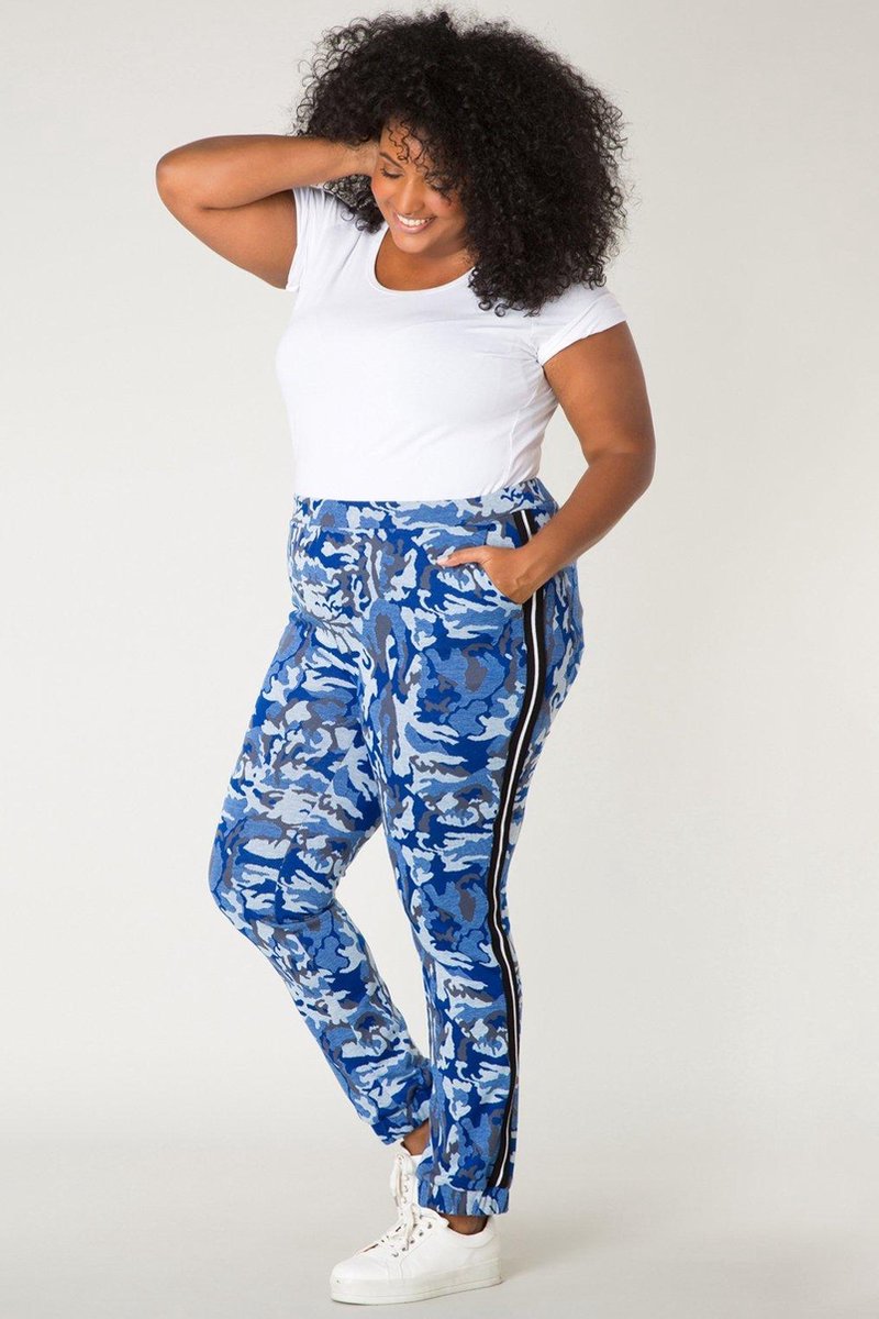 Broek Ivy Bella army print