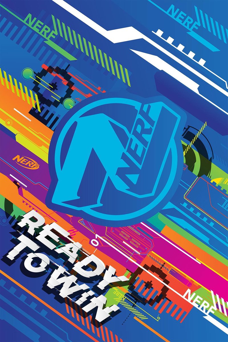 NERF Fleecedeken (100x150 cm)