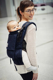 Limas Baby Draagzak Flex Dark Denim