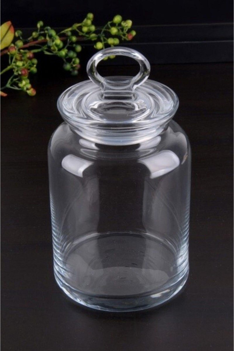 Pasabahce Kitchen - Glazen Voorraadpot met Deksel - 2640 ml