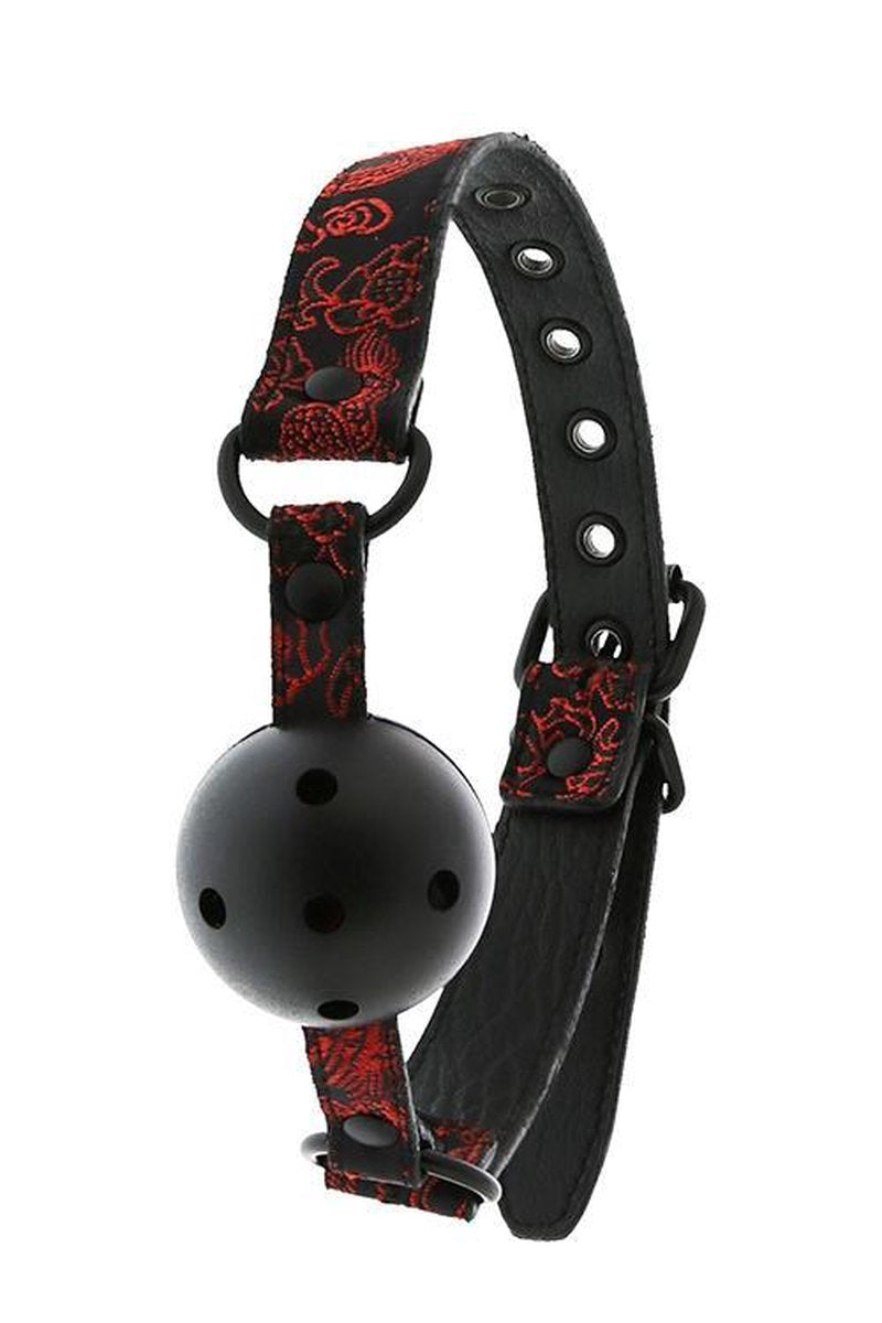 Blaze - Deluxe ball gag met ademgaatjes