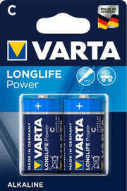 Varta Longlife Power C Batterijen - LR14 - 2 stuks