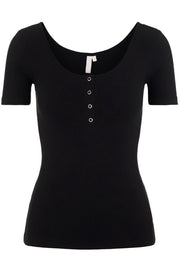 Pckitte Ss Top Noos Bc 17101439 Black