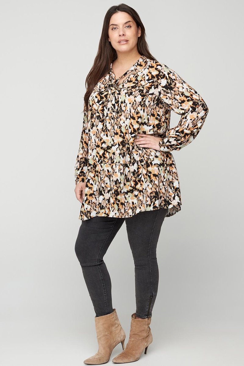 Tuniek JAMILLA Zizzi print