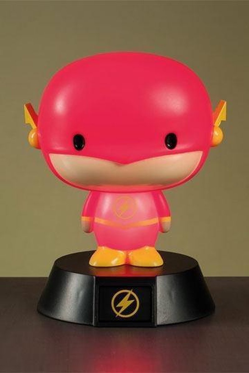 Paladone Lamp Dc Comics The Flash 3d 10 Cm Rood