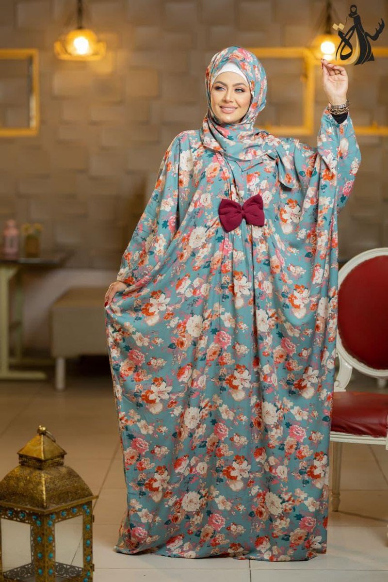 Gebedskleding- vrouwen jilbab - Prayer dress - Gebedsjurk met hoofddoek