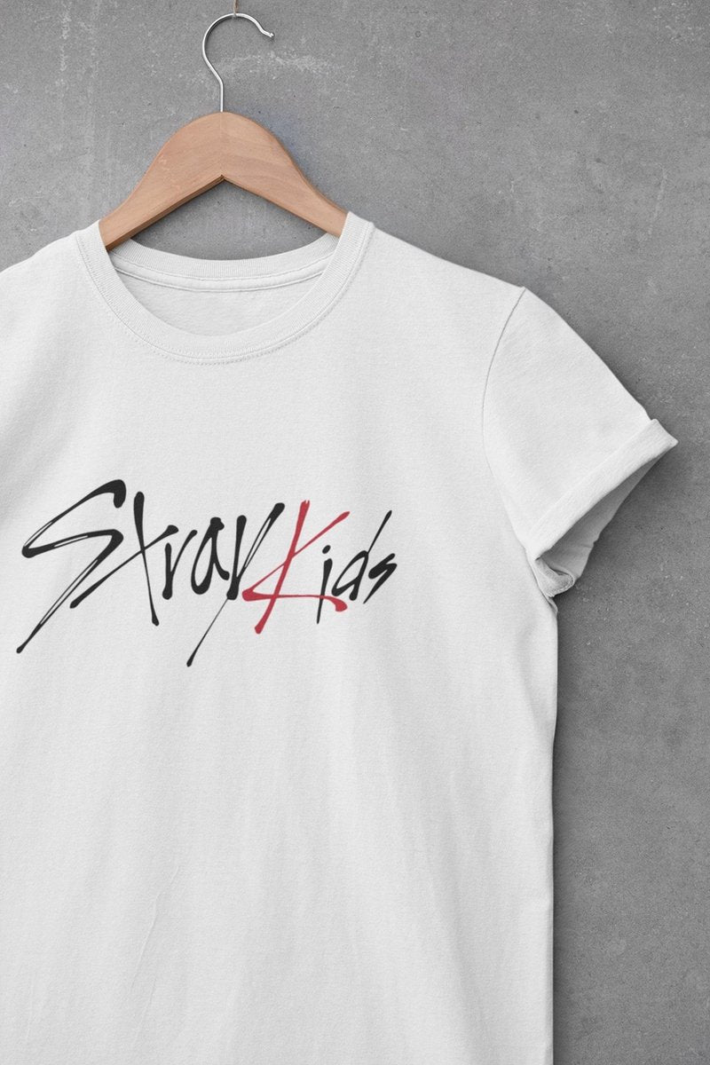 Stray Kids WIT T-Shirt - Kpop Merch Koreaans Muziek Merchandise - Maat M