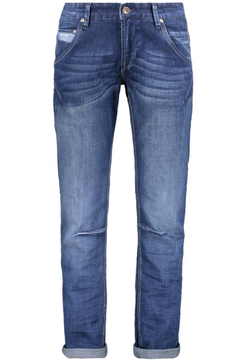 Cars Jeans - Heren Jeans - Regular Fit - Stretch - Lengte 34 - Loyd - Dark Used